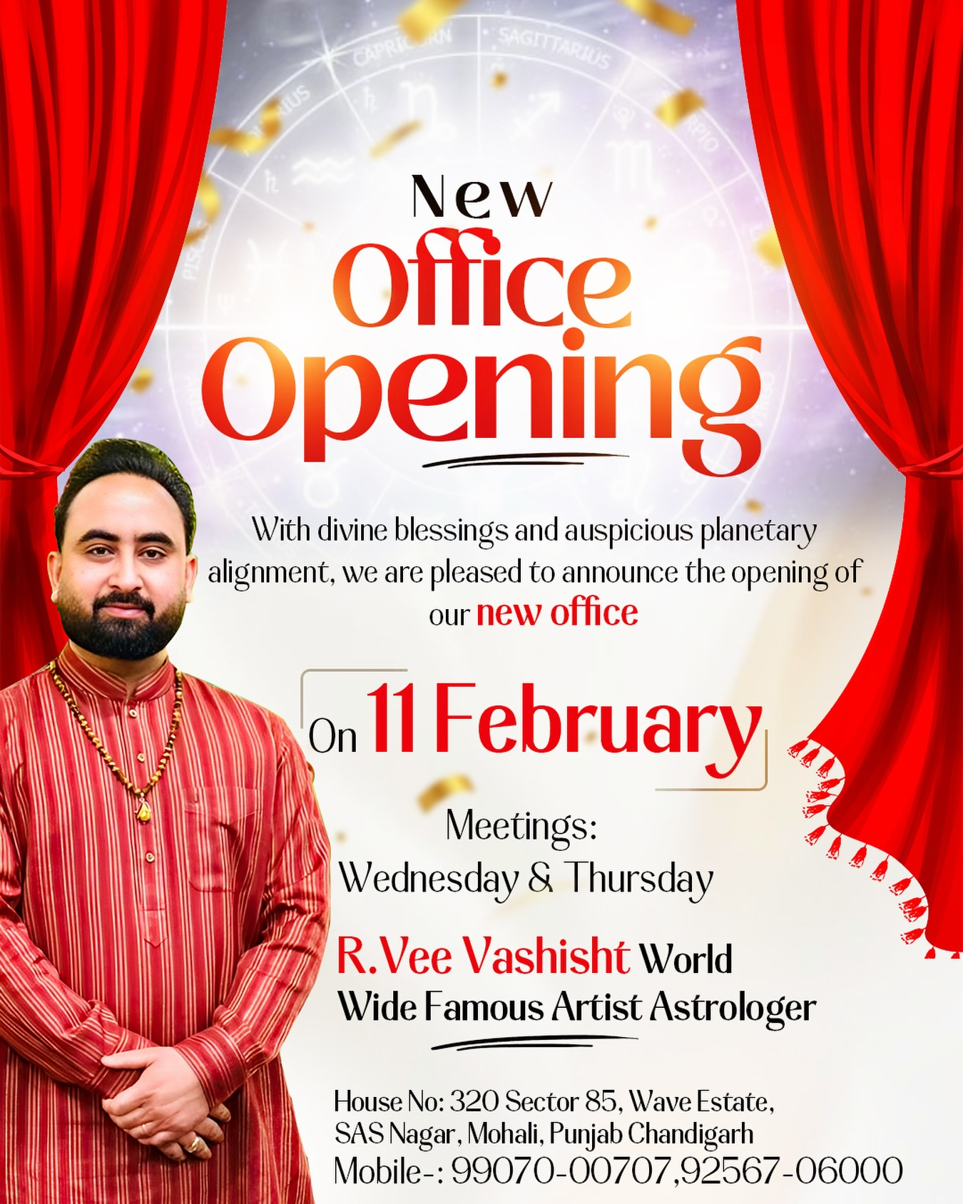 🌺 grand opening 🌺

#astrorveevashishttrending❤️❤️ #astrology #astrologer #mohali #famousatrologer
